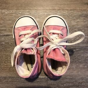 🌟SOLD🌟 Converse • Pink High Tops • Size 6